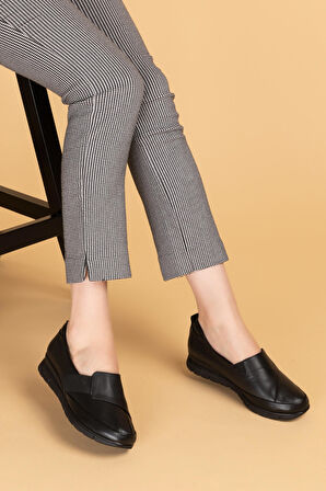 Gondol Kadın Hakiki Deri Anatomik Yumuşak Taban Günlük Ayakkabı pyt.1205