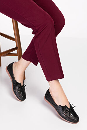 Gondol Hakiki Deri Ortopedik Taban Günlük Ayakkabı   esfa.2605