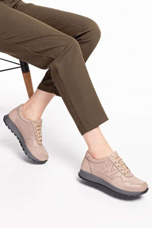 Gondol Içi Dışı Hakiki Deri Anatomik Taban Spor Ayakkabı flf.444