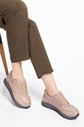 Gondol Içi Dışı Hakiki Deri Anatomik Taban Spor Ayakkabı flf.444