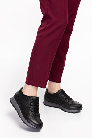 Gondol Içi Dışı Hakiki Deri Anatomik Taban Spor Ayakkabı flf.444