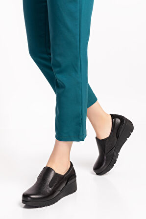 Gondol Hakiki Deri Anatomik Taban Rahat Ayakkabı esfa.4052