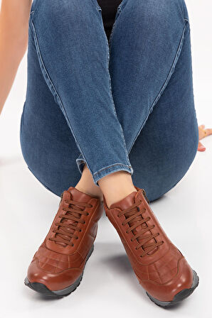 Gondol Içi Dışı Hakiki Deri Anatomik Taban Spor Ayakkabı gndl.616