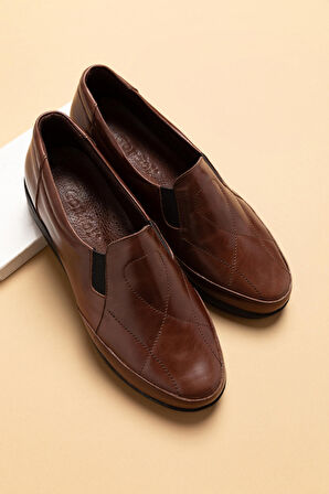 Gondol Kadın Hakiki Deri Anatomik Yumuşak Taban Günlük Ayakkabı pyt.1213