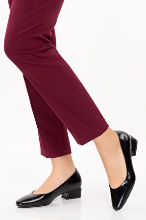 Gondol Hakiki Deri Kısa Topuklu Ayakkabı  vdt.07