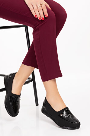 Gondol Hakiki Deri Yanları Strecli Günlük Ayakkabı vdt.195