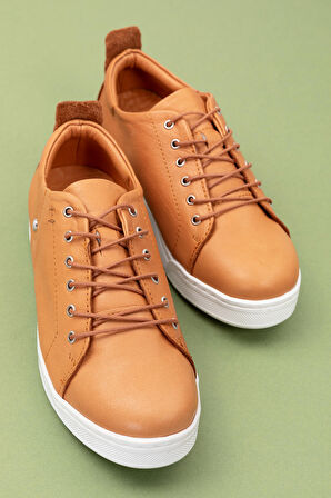 Gondol Içi Dışı Hakiki Deri Anatomik Taban Spor Ayakkabı gnd.25