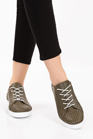 Gondol Kadın Hakiki Deri Günlük Rahat Ayakkabı gnd.108