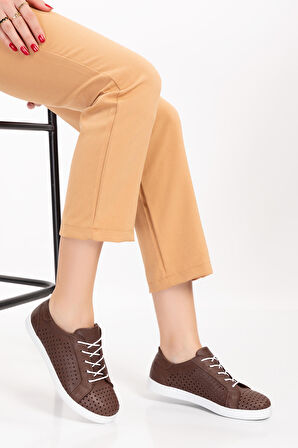 Gondol Kadın Hakiki Deri Günlük Rahat Ayakkabı gnd.108