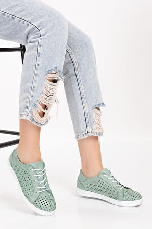 Gondol Kadın Hakiki Deri Günlük Rahat Ayakkabı gnd.108