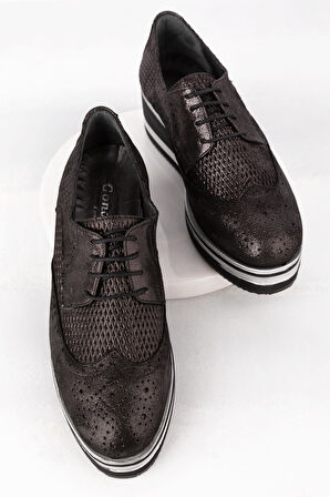 Gondol Kadın Hakiki Deri Anatomik Taban Günlük Ayakkabı ell.6293