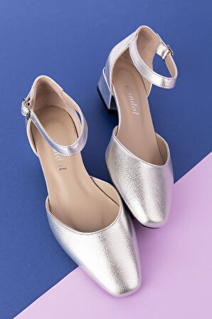 Gondol Hakiki Deri Kısa Topuklu Ayakkabı vdt.010