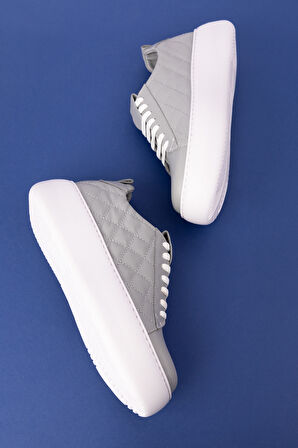 Gondol Hakiki Deri Anatomik Taban Kapitone Detaylı Spor Ayakkabı als.378