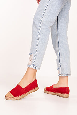 Gondol Hakiki Deri Günlük Espadril alpx.422