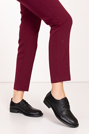 Gondol Hakiki Deri Günlük Klasik Ayakkabı alpx.240 - Siyah - 36