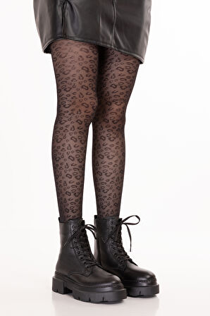 Gondol Kadın Hakiki Deri Günlük Postal Bot Wawerly - Siyah - 40