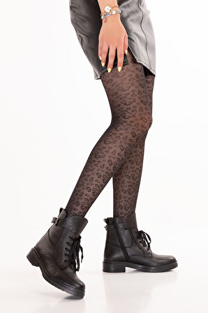 Gondol Kadın Hakiki Deri Günlük Postal Wynana - Siyah - 40