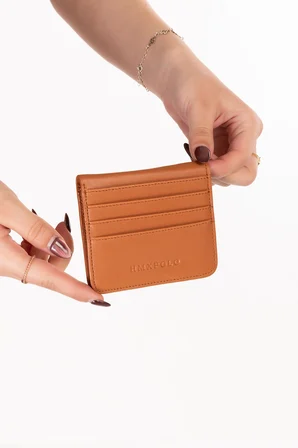 Gondol Hmx Polo Günlük Kullanışlı Kartlık Cüzdan hmx.111 Taba