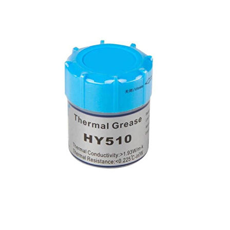 HY 510 Termal Macun 10G 1.93W/m-k - Cpu Gpu Ps4 Ps3 Pc Soğutma Macunu Pastası - Silikon Gres -10gr
