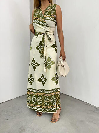 Dokuma Viskon Elbise 