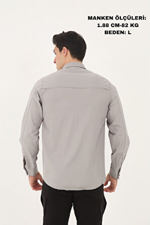 Camp365 Outdoor Tactical Rahat Ve Kullanışlı Su İticili Erkek Taktik Gömlek