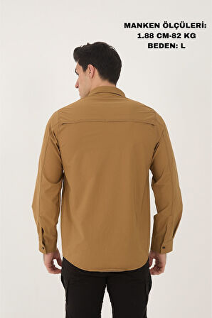 Camp365 Outdoor Tactical Rahat Ve Kullanışlı Su İticili Erkek Taktik Gömlek