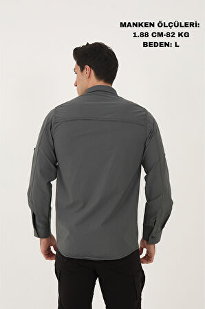 Camp365 Outdoor Tactical Rahat Ve Kullanışlı Su İticili Erkek Taktik Gömlek