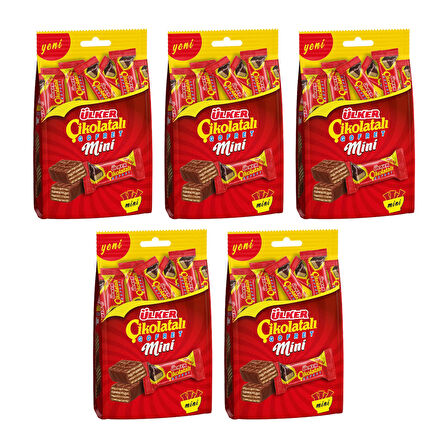 Ülker Çikolatalı Gofret Mini 82 gr x 5 Adet