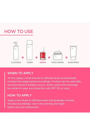 Anua Dark Correcting / 10% Niacinamide+ 4% Tranexamic For Post-Acne Marks Acne Hyperpigmentation ...