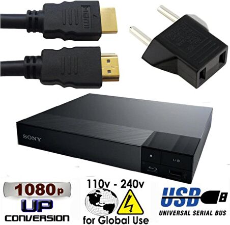 SONY S1700 Çoklu Sistem Tüm Bölge, Ücretsiz Blu Ray Disk DVD Oynatıcı