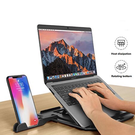 Laptop Soğutucu Dayanıklı Ayarlanabilir Laptop soğutucusu Laptop Standı Notebook Standı TT