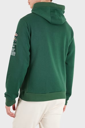 Norway Geographical Kapüşonlu Yarım Fermuarlı Outdoor Sweat Erkek SWEAT GYMCLASSA100 YEŞİL