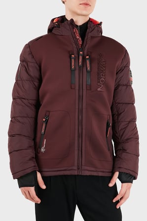 Norway Geographical Su Geçirmez Kapüşonlu Parka Erkek PARKA BEACHWOOD KAHVE