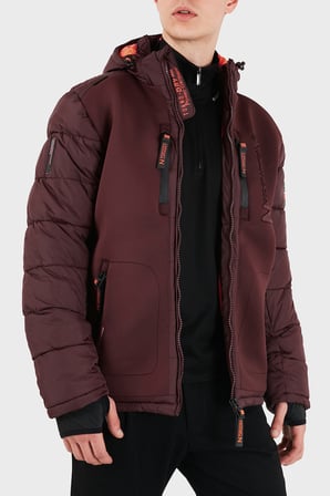 Norway Geographical Su Geçirmez Kapüşonlu Parka Erkek PARKA BEACHWOOD KAHVE
