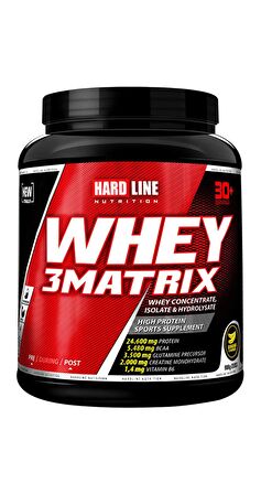 Hardline Whey Protein Tozu 3 Matrix 908 Gr Muz Aroma 30 Porsiyon