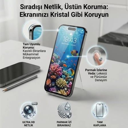 Tecno SPARK 20 PRO PLUS Uyumlu Mat Hayalet Nano Kırılmaz Ekran Koruyucu Darbe Emici Ultra Plus