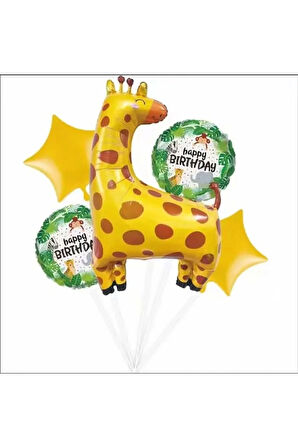 ZÜRAFA FOLYOLU BALON SET