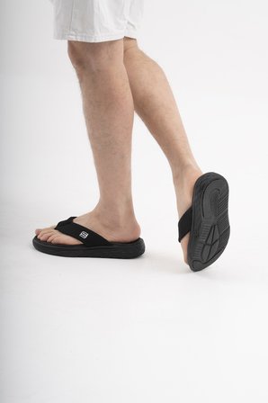 Erkek Parmak Arası Spor Terlik SS001-0588-Siyah