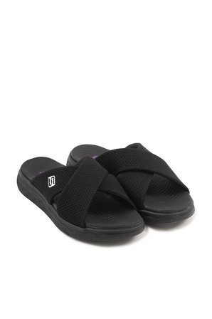 Erkek Çapraz Bant Spor Terlik SS001-0598 Siyah