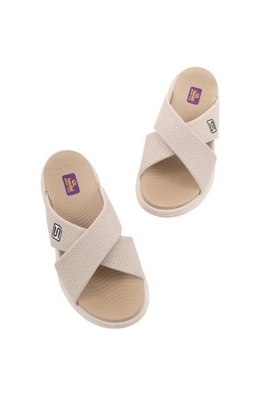 Erkek Çapraz Bant Spor Terlik SS001-0598-Bej