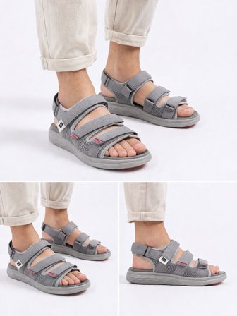Erkek Spor Sandalet SS001-0658 Füme
