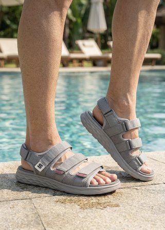 Erkek Spor Sandalet SS001-0658 Füme