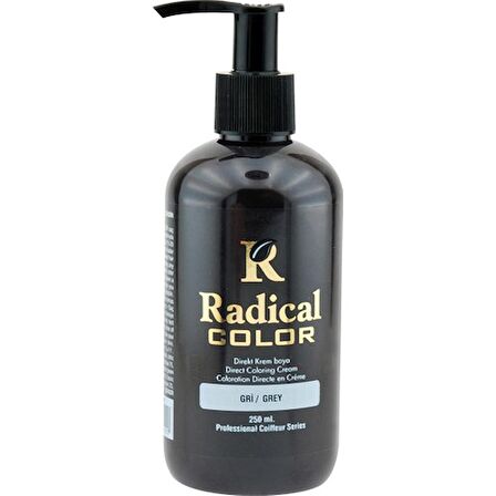 Radical Color Su Bazlı Saç Boyası Gri 250 Ml