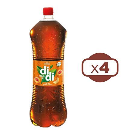 Didi Soğuk Çay Şeftali 2500 ml x 4 Adet