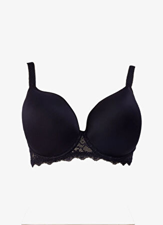 Simone Perele Siyah Balenli Sütyen 12316