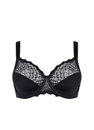 Simone Perele Siyah Balenli Sütyen 12320