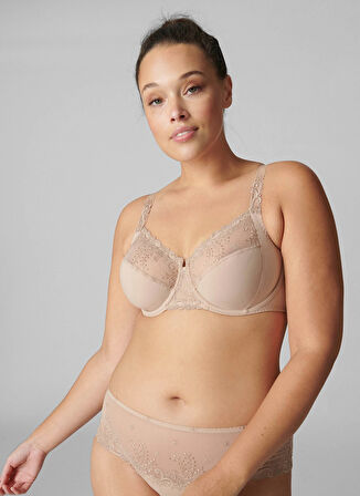 Simone Perele Bej Balenli Sütyen 12X320
