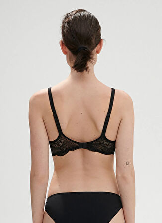 Simone Perele Siyah Balenli Sütyen 12V343