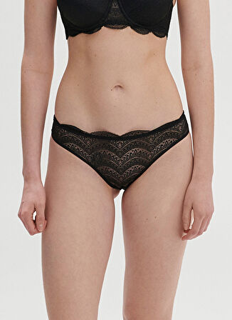 Simone Perele Siyah Kadın Bikini Külot 12V720