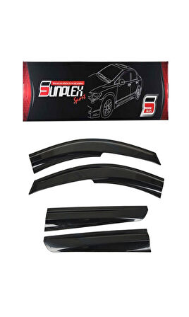 DACIA DUSTER 2010-2017 4LÜ SUNPLEX CAM RÜZGARLIĞI